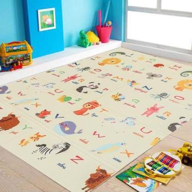 Imagem de Tapete infantil dobrável dupla face 117x178x0,8 - FU XING