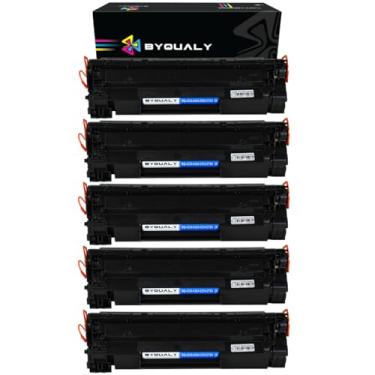 Imagem de Kit 5x Toner Compatível Hp Cb435a Cb436a Ce278a Ce285a 85a, p1102, p1102w, m1210, m1212, m1130, m1132, m1217, m1217fw, p1006, p1005, p1505, m1120, m1522, p1505n, m1522n, m1522nf, p1566, novo