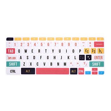 Imagem de HRH Capa de teclado para Samsung Chromebook 4 3 XE310XBA XE500C13 XE501C13 29.5 cm/Chromebook 4 39.6 cm XE350XBA/Chromebook 2 XE500C12/Chromebook Plus V2 2-em-1 XE520QAB XE521QAB 12.2, Fonte Creative