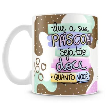 Imagem de Caneca Personalizada de Páscoa - Modelo 7 - 325ml - Amo Canecas