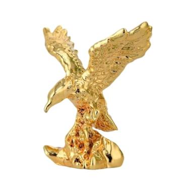 Imagem de Ｂｅｓｇａ Estátua de águia, estatueta de animal, decoração de mesa, escultura de resina para sala de estar, estante de livros, Style a