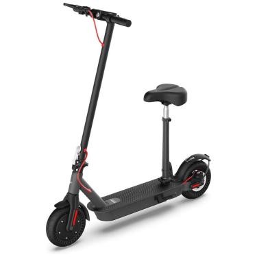 Imagem de Patinete Elétrico para Adultos com Alcance 40km e Peso 100kg, Hiboy S2 Pro, Preto