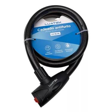Imagem de Trava Articulada Cadeado Antifurto 22mm x 1,20m (LuaTek)