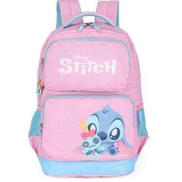 Imagem de Mochila de Costas Luxcel Stitch Baby Rosa
