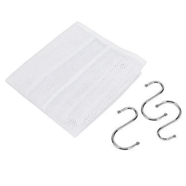 Imagem de GLOGLOW Acessórios para o Banheiro Organizador de Chuveiro Pendurado, Bolsa de Armazenamento Resistente à Seção de Seca Rápida para Produtos de Higiene Pessoal Shampoo Cuidados Pessoais, Acampamento