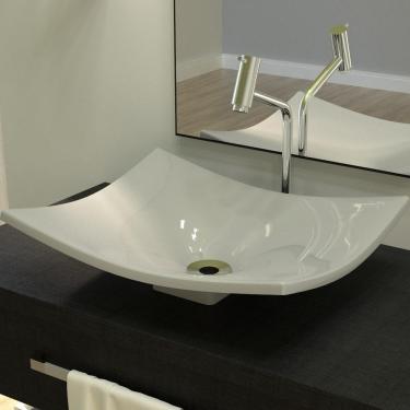 Imagem de Cuba Apoio Folha F44w Colorida Cinza