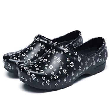 Imagem de Uni Printed Garden Clogs & Sapatos EVA Leves Antiderrapantes Pantufas de Enfermagem Mulheres ou Homens ls para Trabalho em Casa