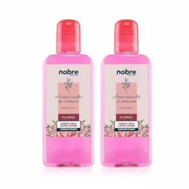 Imagem de Kit 2 Aromatizantes de Ambiente 140ml Nobre - Floral Concentrado, Perfume Duradouro