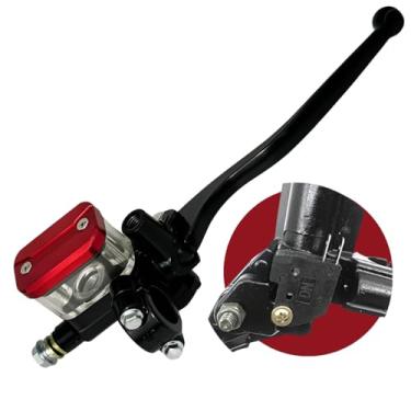Imagem de Burrinho Cilindro Mestre Freio Com Manete Compatível Com CG Titan Fan CBX XRE CB até 600cc Freio a Disco Dianteiro Esportivo Premium