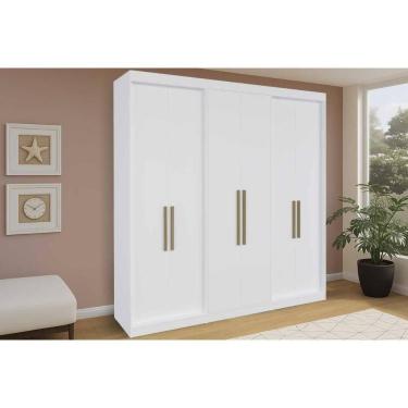 Imagem de Guarda Roupa Casal 6 Portas E 4 Gavetas Ph 18041 Branco - Herval