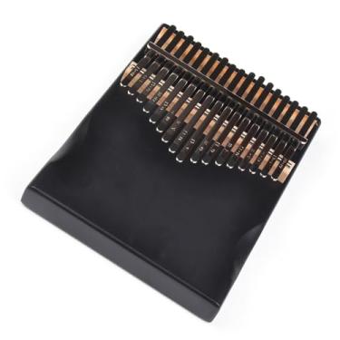Imagem de Piano de polegar, instrumento musical Kalimba, 17 teclas, madeira de pinheiro, portátil, piano de dedo