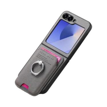 Imagem de Capa De Telefone Magnética Destacável Para Samsung Galaxy Z Flip 6 5 4
