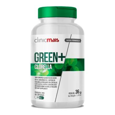 Imagem de Clorella Green 600mg Clinic Mais 60 cápsulas