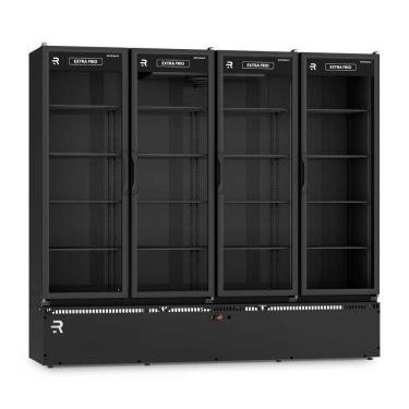 Imagem de Auto Serviço Vanguard Extra Frio 4 Portas Preto/preto ASVEF4P 220V Refrimate