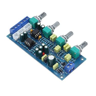 Imagem de KIMISS Placa de Controle de Tom do Módulo Pré-amplificador para de áudio Hifi-agudos, Médios, Graves e Ajuste de Volume-módulo Amplificador de áudio Pré-amplificador