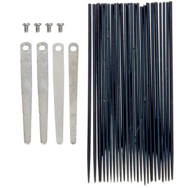 Imagem de FUTUREORYY Conjunto de agulhas de mola de saxofone, parafusos de substituição de aço para palhetas de saxofone tenor, acessório de reparo DIY para instrumentos musicais