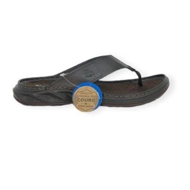 Imagem de CHINELO PEGADA EM COURO AD MASC 134103-04-Masculino