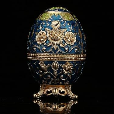 Imagem de Acouto Patterno Elegante Metal Tin Oy Palto de Dente Com Dispensação Fácil de PR e - Design (Flores de orquídeas douradas)