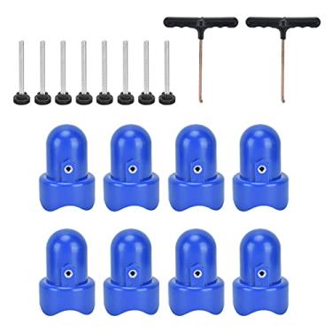 Imagem de HEEPDD Tampa do Poste do Gabinete Trampolim, Ferramenta de Tração de Mola Com Gancho Em T, Essencial para Instalação e Substituição Trampolim Tampa Poste Gabinete, Material Plástico, Doméstico