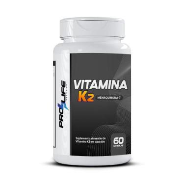 Imagem de Vitamina K2 Menaquinona 7 60 cápsulas PRO LIFE