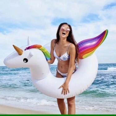 Imagem de Boia Inflavel Adulto Unicornio 120Cm - Uzy