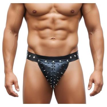 Imagem de Jockstrap Show Boy TS003 Couro Legítimo - Blood Art, G