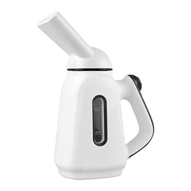 Imagem de Vaporizador de roupas portátil para viagens e casa cortinas rugas com tanque água 150ml aquecimento rápido 2 ajustes limpador a vapor máquina passar f