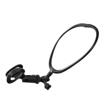 Imagem de oshhni Suporte de microfone de pescoço, prático, leve e profissional, portátil, para mágicos, cantores e ventríloquos, Style a