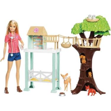 Imagem de Barbie Profissões Playset Resgate de Animais