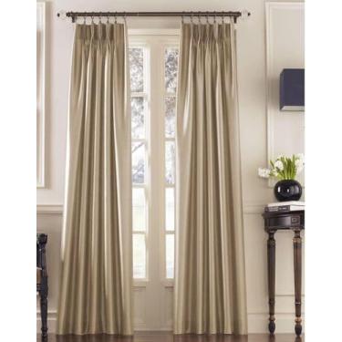 Imagem de Curtainworks Painel de cortina para letreiro 1Q80008SD, 76 x 274 cm, areia (bege champanhe)