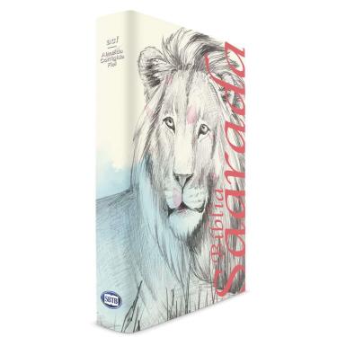 Imagem de Bíblia Leão Traços - Capa Dura  - ACF