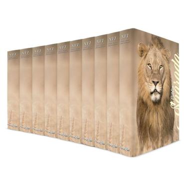 Imagem de Kit com 10 Bíblias do Leão no Campo de Trigo - Capa Dura - NVI