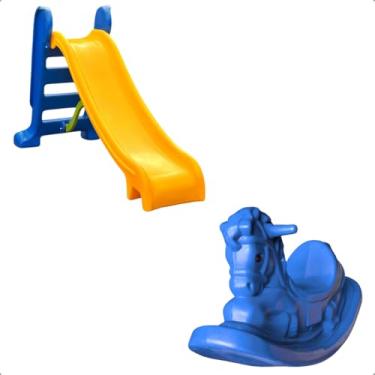 Imagem de Escorregador Médio Gangorra 1 Lugar