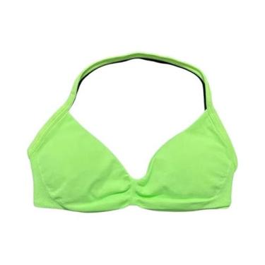 Imagem de Sutiã Esportivo Feminino Com Alças Finas E Costas Abertas, Bojo Removí