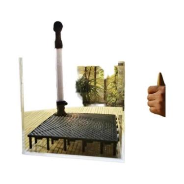 Imagem de Sistema De Filtragem Para Aquário De Peixes E Camarões Em Acrílico Tra