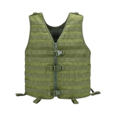 Imagem de Colete Tático Masculino Molle Para Caça, Colete De Segurança Com Siste