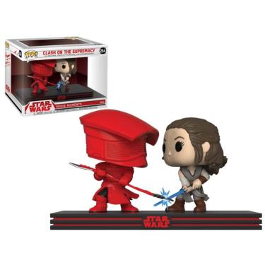 Imagem de Funko Pop Star Wars Clash on the Supremacy 264 Rey & Praetorian Guard