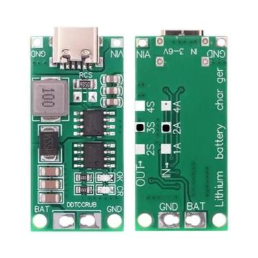 Imagem de Carregador De Bateria De Lítio 14.8V 18650 LiPo Li-Ion Com Aumento De 