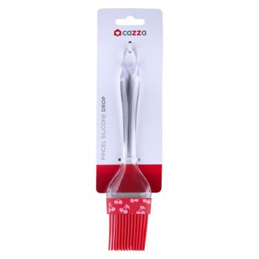 Imagem de Pincel de Cozinha Silicone Drop Cazza Vermelho
