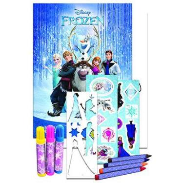 Imagem de Livro - Disney - Tubo histórias para colorir - Frozen