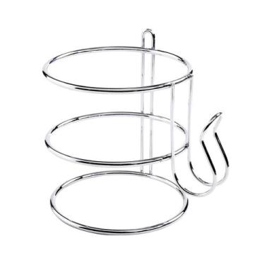 Imagem de Suporte p/ secador de cabelo aço carbono cromado - future 1093