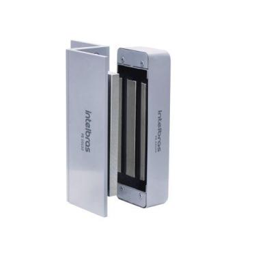 Imagem de Fechadura Eletroímã Com Sensor 150Kgf 12V FE 20150 Automatiza - Intelb
