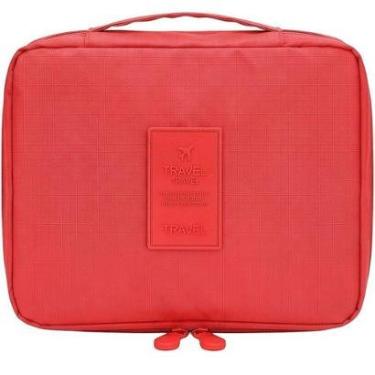 Imagem de Bolsa Necessaire Maquiagem Organizador Viagem Grande Lorben-Unissex