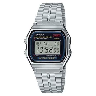 Imagem de Relógio Casio Vintage Digital Unissex - A159WA-N1DF, Prata