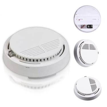 Imagem de Detector De Incendio Alarme Fumaca Fogo Sensor Fotoeletrico Seguranca Empresarial Casa Comercial Protecao Do Lar