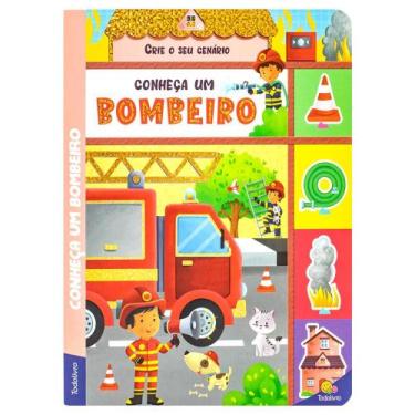Imagem de Livro - Crie o seu Cenário! Conheça um Bombeiro