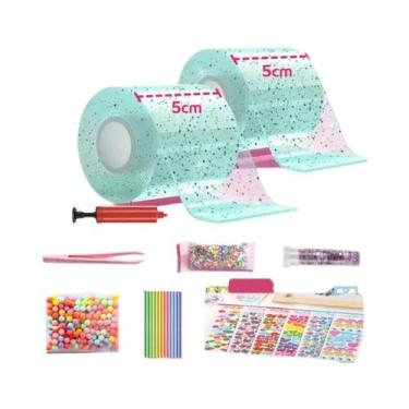 Imagem de Fita Nano Dupla Face Com Cola PET, Brinquedos De Descompressão De Bolh