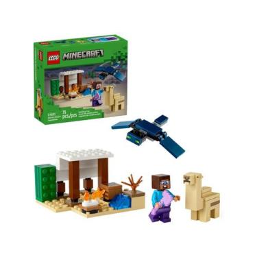 Imagem de LEGO Minecraft Expedição do Steve ao Deserto - 21251 75 Peças
