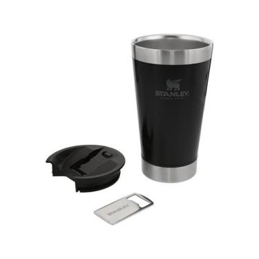 Imagem de Copo Térmico Stanley Cerveja Chopp com Tampa Preto 473ml, Matte Black