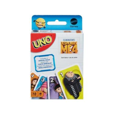 Imagem de Jogo de cartas uno - meu malvado favorito 4 - original - MATTEL